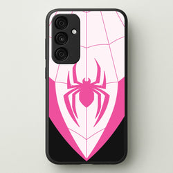Pink And Black Spider Costume  - Marvel Phone Case for Galaxy A55