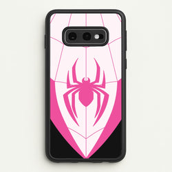Pink And Black Spider Costume  - Marvel Phone Case for Galaxy S10e