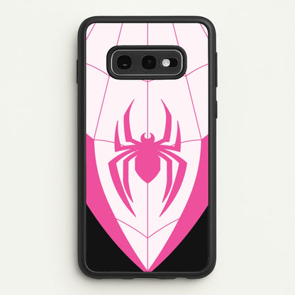 Pink And Black Spider Costume  - Marvel Phone Case for Galaxy S10e