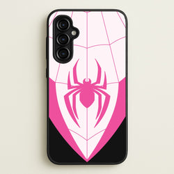 Pink And Black Spider Costume  - Marvel Phone Case for Galaxy A54