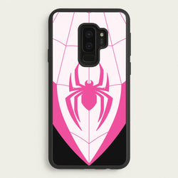 Pink And Black Spider Costume  - Marvel Phone Case for Galaxy S9 Plus