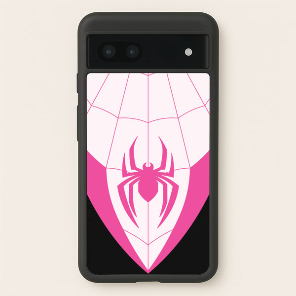 Pink And Black Spider Costume  - Marvel Phone Case for Google Pixel 6a