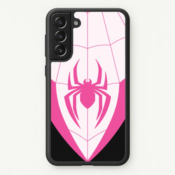 Pink And Black Spider Costume  - Marvel Phone Case for Galaxy S22