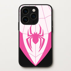 Pink And Black Spider Costume  - Marvel Phone Case for iPhone 15 Pro Max
