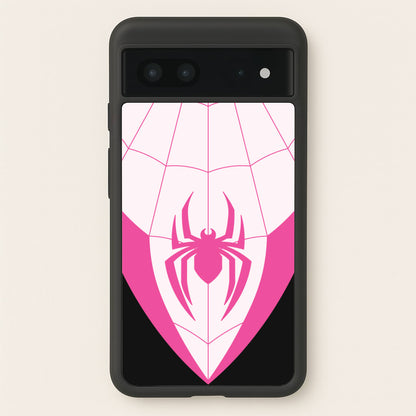 Pink And Black Spider Costume  - Marvel Phone Case for Google Pixel 7
