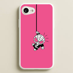 Pink Hanging Spider Hero   - Marvel Phone Case for iPhone 16e