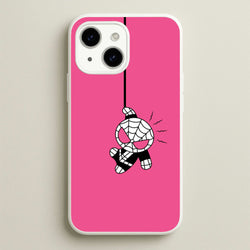 Pink Hanging Spider Hero   - Marvel Phone Case for iPhone 14 Plus