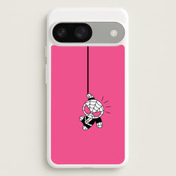 Pink Hanging Spider Hero   - Marvel Phone Case for Google Pixel 9 / 9 Pro