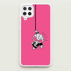 Pink Hanging Spider Hero   - Marvel Phone Case for Galaxy A12
