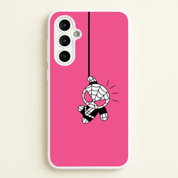 Pink Hanging Spider Hero   - Marvel Phone Case for Galaxy A54
