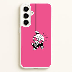 Pink Hanging Spider Hero   - Marvel Phone Case for Galaxy A56