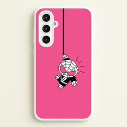 Pink Hanging Spider Hero   - Marvel Phone Case for Galaxy A16