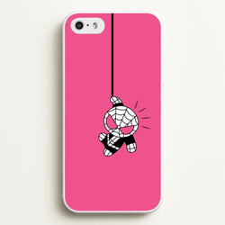 Pink Hanging Spider Hero   - Marvel Phone Case for iPhone 5 / 5s / SE 2016