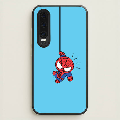 Blue Hanging Spider Hero  - Marvel Phone Case for Huawei P30