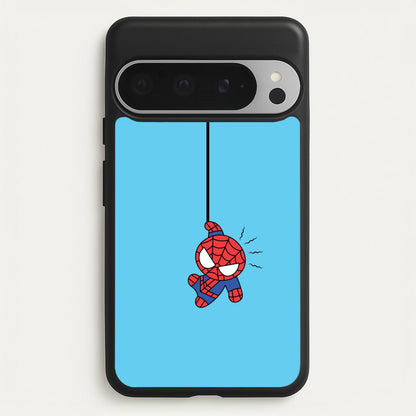 Blue Hanging Spider Hero  - Marvel Phone Case for Google Pixel 9 Pro XL