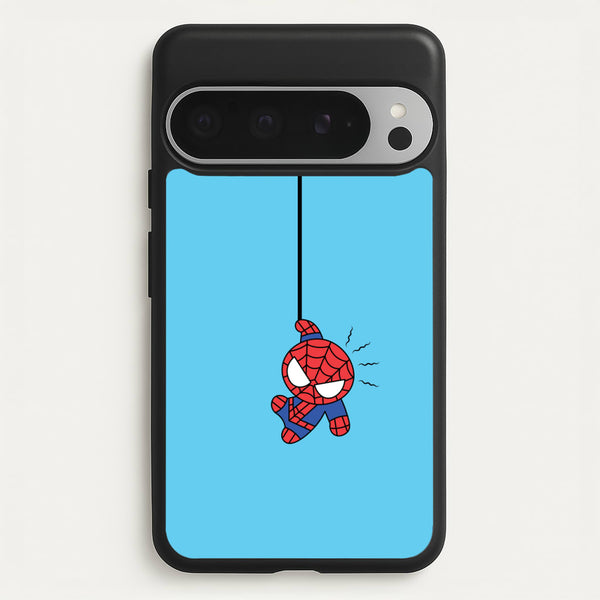 Blue Hanging Spider Hero  - Marvel Phone Case for Google Pixel 9 Pro XL