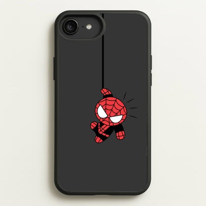 Gray Hanging Spider Hero  - Marvel Phone Case for iPhone 6 Plus / 7 Plus / 8 Plus