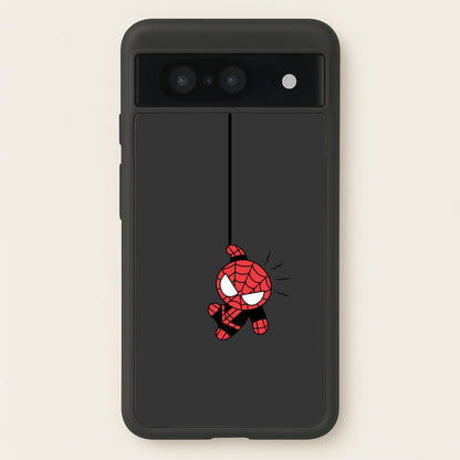 Gray Hanging Spider Hero  - Marvel Phone Case for Google Pixel 8