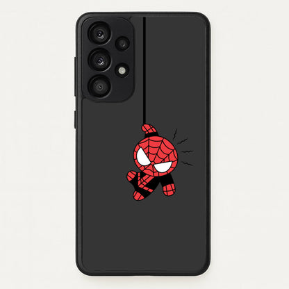 Gray Hanging Spider Hero  - Marvel Phone Case for Galaxy A53