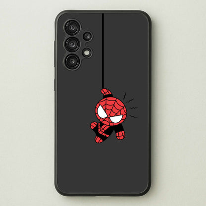 Gray Hanging Spider Hero  - Marvel Phone Case for Galaxy A13