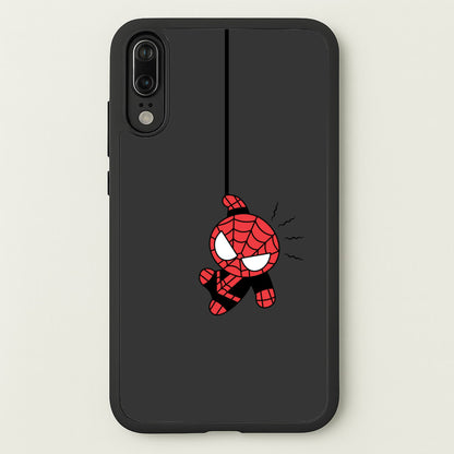 Gray Hanging Spider Hero  - Marvel Phone Case for Huawei P20