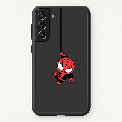 Gray Hanging Spider Hero  - Marvel Phone Case for Galaxy S21 Plus