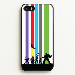 Superhero Team Silhouette  - Marvel Phone Case for iPhone 5 / 5s / SE 2016
