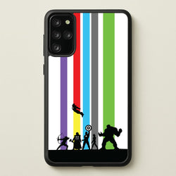 Superhero Team Silhouette  - Marvel Phone Case for Galaxy S20 Plus