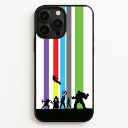 Superhero Team Silhouette  - Marvel Phone Case for iPhone 13 Pro Max