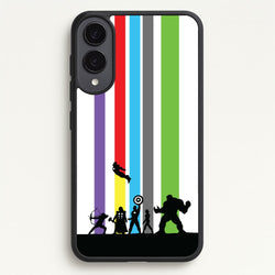 Superhero Team Silhouette  - Marvel Phone Case for Galaxy S25 Edge