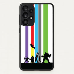 Superhero Team Silhouette  - Marvel Phone Case for Galaxy A53
