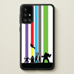 Superhero Team Silhouette  - Marvel Phone Case for Galaxy A71