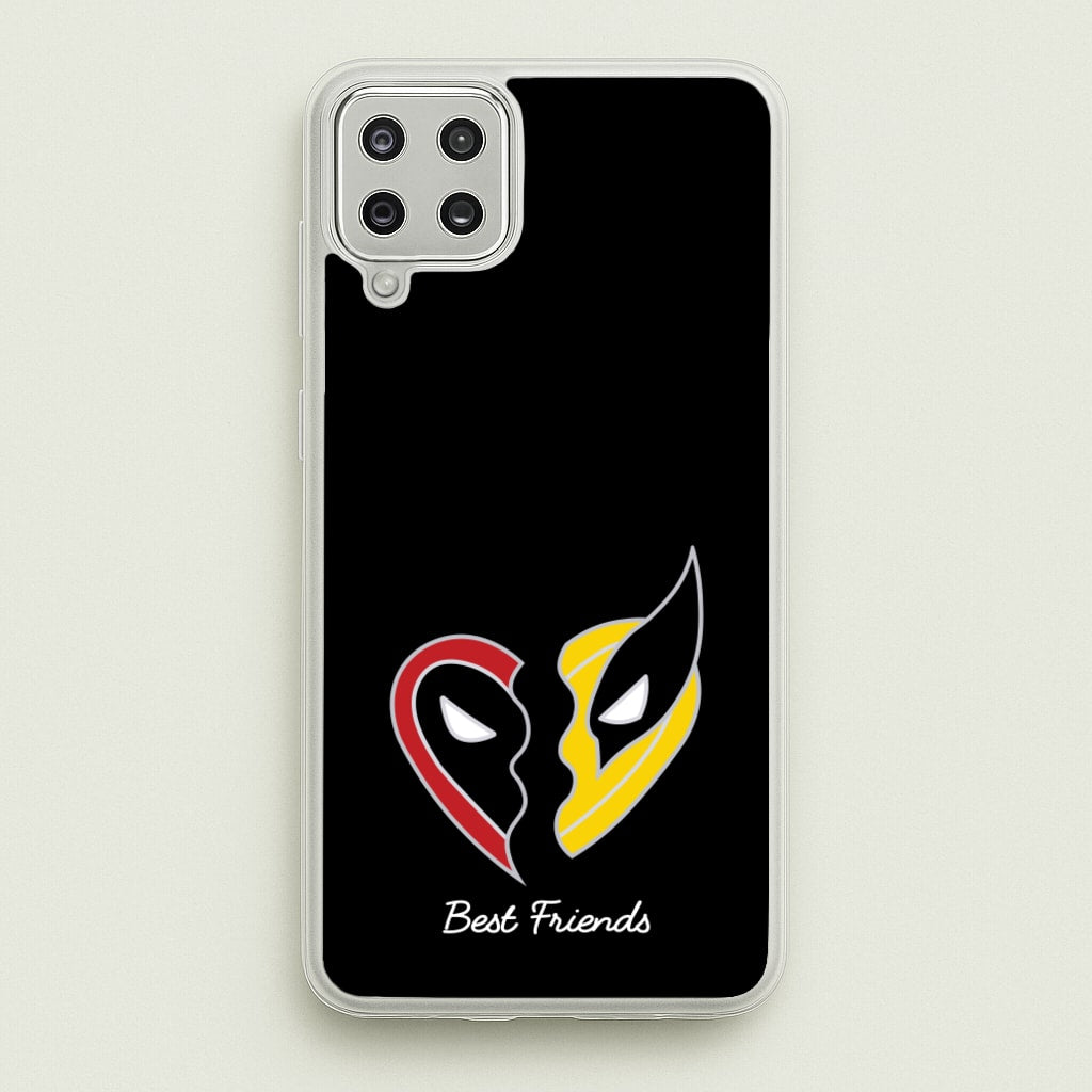 Superhero Best Friends Locket  - Marvel Phone Case for Galaxy A12