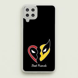 Superhero Best Friends Locket  - Marvel Phone Case for Galaxy A12