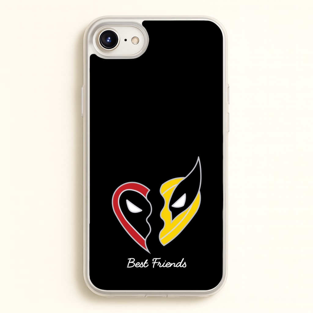 Superhero Best Friends Locket  - Marvel Phone Case for iPhone 6 / 7 / 8 / SE