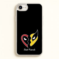 Superhero Best Friends Locket  - Marvel Phone Case for iPhone 6 / 7 / 8 / SE