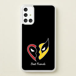 Superhero Best Friends Locket  - Marvel Phone Case for Galaxy A71