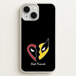 Superhero Best Friends Locket  - Marvel Phone Case for iPhone 13