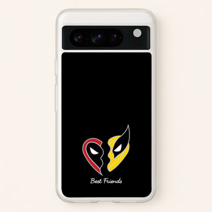 Superhero Best Friends Locket  - Marvel Phone Case for Google Pixel 8 Pro