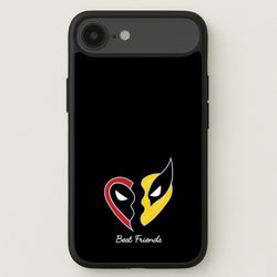 Superhero Best Friends Locket Phone Case for iPhone 17 Air