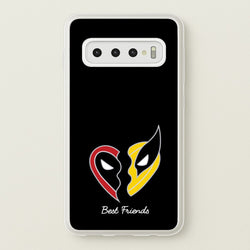Superhero Best Friends Locket  - Marvel Phone Case for Galaxy S10 Plus