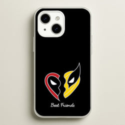 Superhero Best Friends Locket  - Marvel Phone Case for iPhone 15