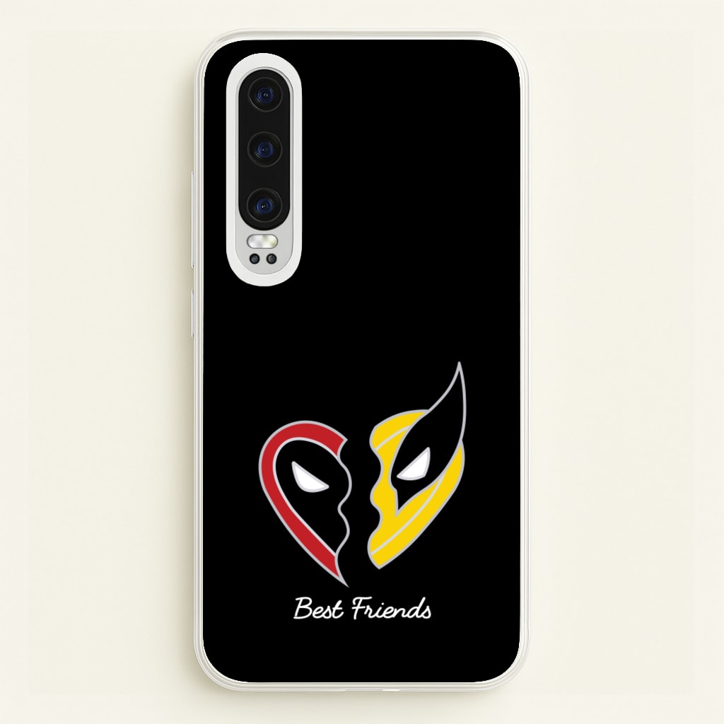 Superhero Best Friends Locket  - Marvel Phone Case for Huawei P30