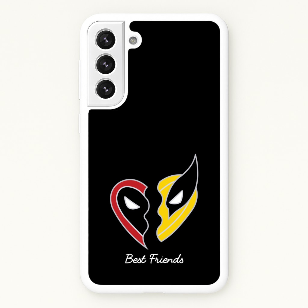 Superhero Best Friends Locket  - Marvel Phone Case for Galaxy S22 Plus