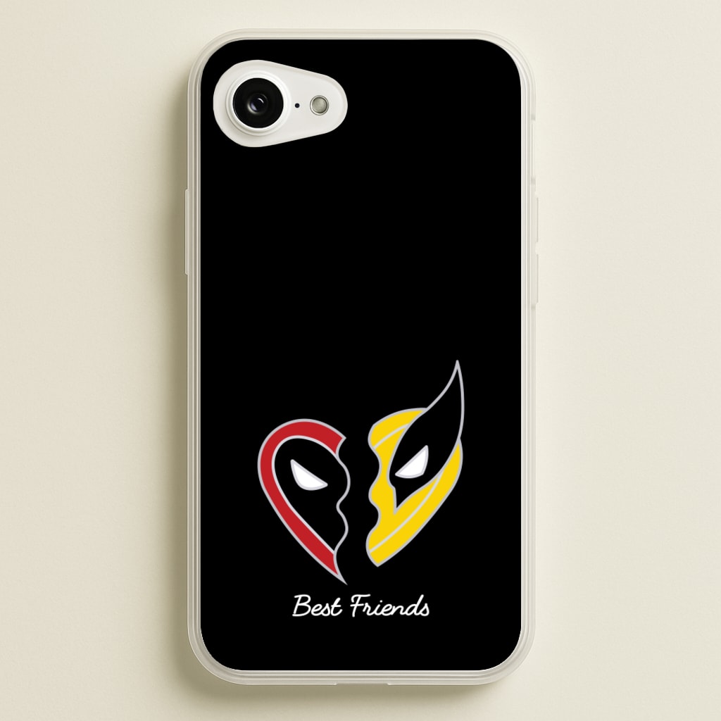 Superhero Best Friends Locket  - Marvel Phone Case for iPhone 16e
