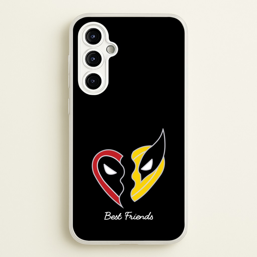 Superhero Best Friends Locket  - Marvel Phone Case for Galaxy A54