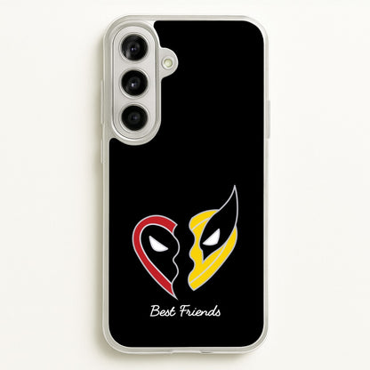 Superhero Best Friends Locket  - Marvel Phone Case for Galaxy A56