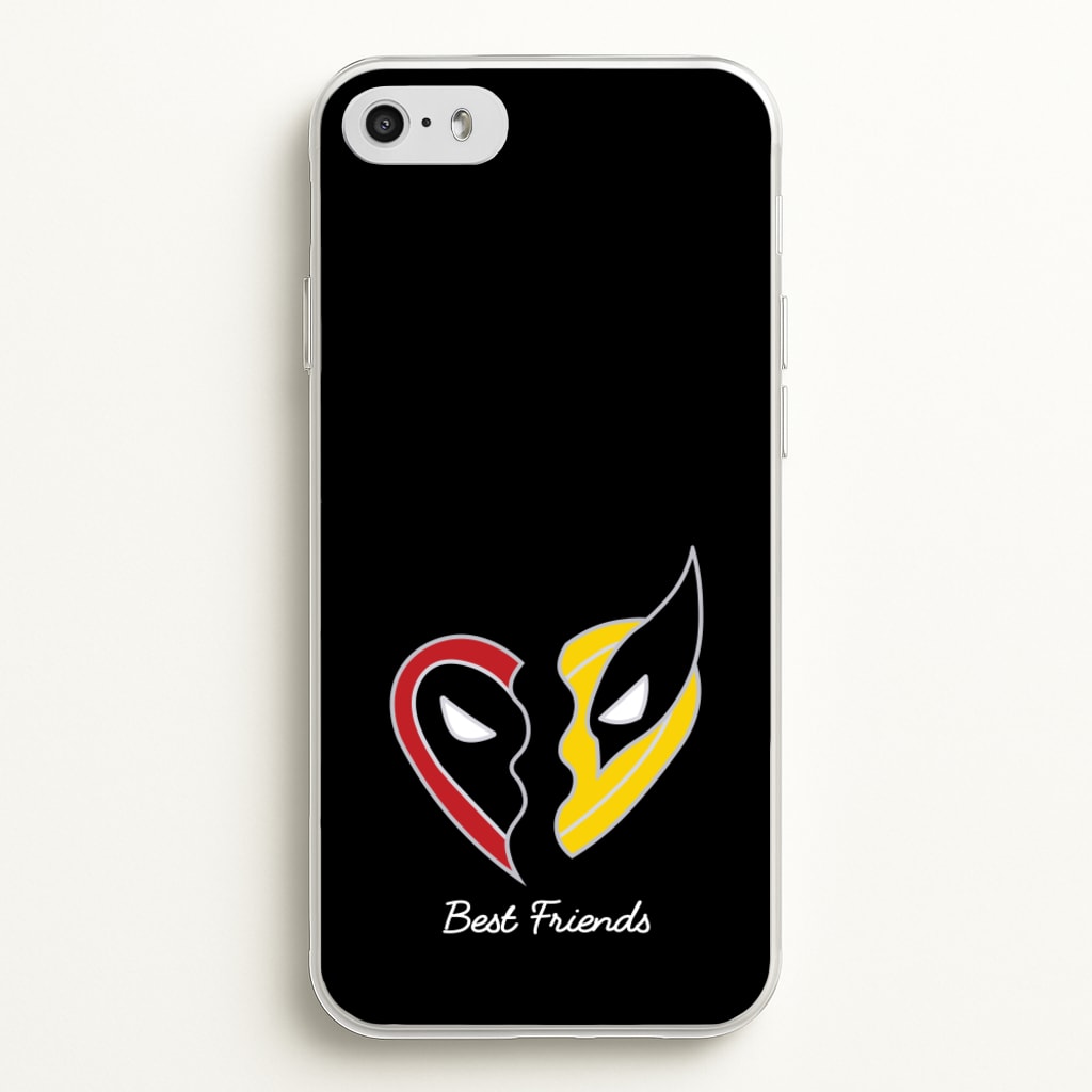 Superhero Best Friends Locket  - Marvel Phone Case for iPhone 5 / 5s / SE 2016