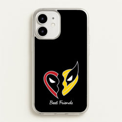 Superhero Best Friends Locket  - Marvel Phone Case for iPhone 12 / 12 Pro