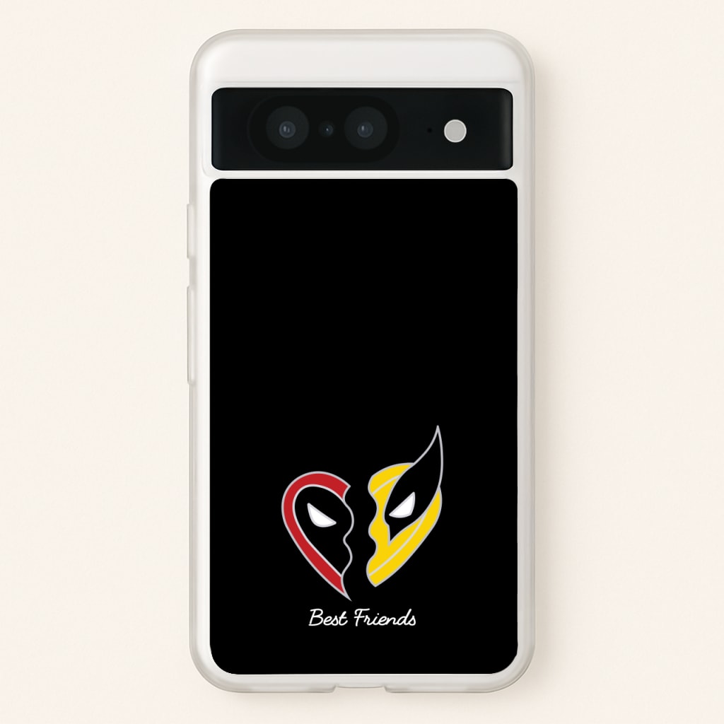 Superhero Best Friends Locket  - Marvel Phone Case for Google Pixel 8